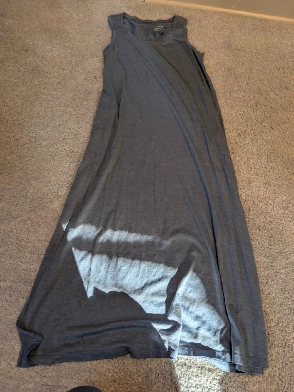 Wool& Audrey Tencel Maxi Dress Grey Wool Medium